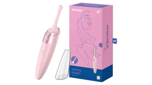 Kép letöltés Satisfyer Twirling Delight - akkus, vízálló csiklóvibrátor (pink)