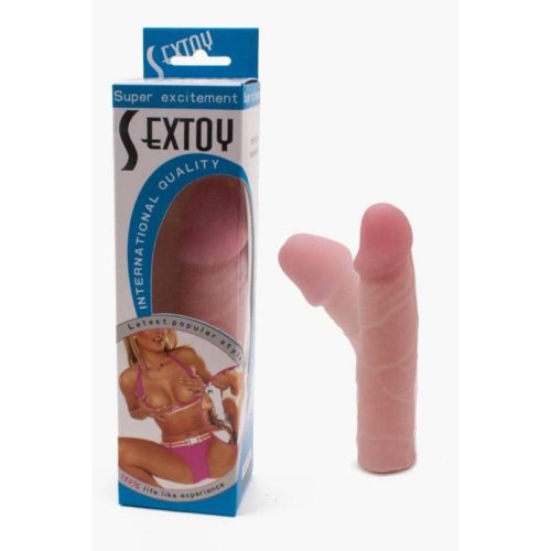 Sextoy Cyber Dong Flesh 2 - Bőrhatású erezett dildó