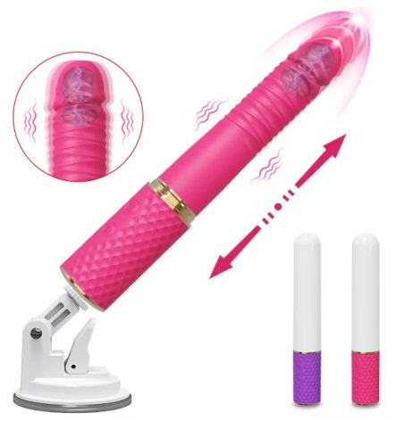 EwToys - Lökő, applikációs okos vibrátor pink/lila színben II. , USB töltővel - vízálló + tok -választható színben