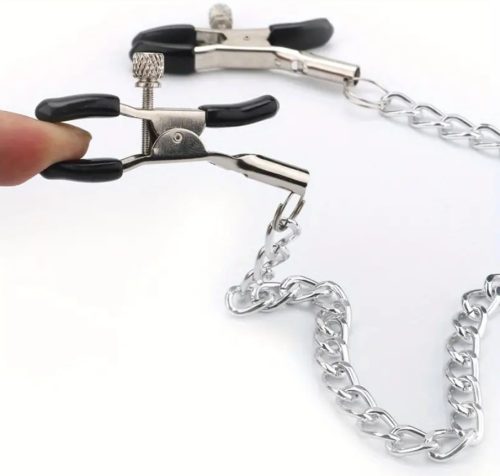 EwToys - Nipple Clamps - Láncos mellcsipesz