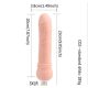 EwToys - Szexgép dildo 13. - Testszínű, 20 cm.