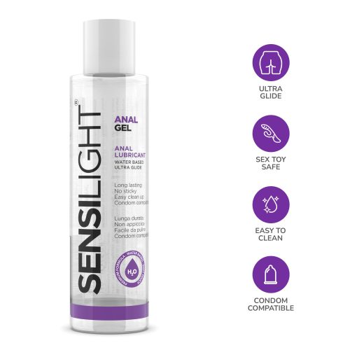 IntimateLine - Sensilight analgel, 150 ml - Vízbázisú intim síkosító, anális hidratáló