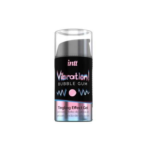 INTT - VIBRATION BUBBLE GUM AIRLESS BOTTLE 15ML - folyékony vibrációs gél