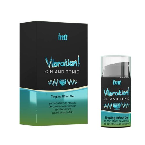 VIBRATION GIN & TONIC AIRLESS BOTTLE 15ML + BOX - INTT Vibration Ganjah folyékony vibrátor gél