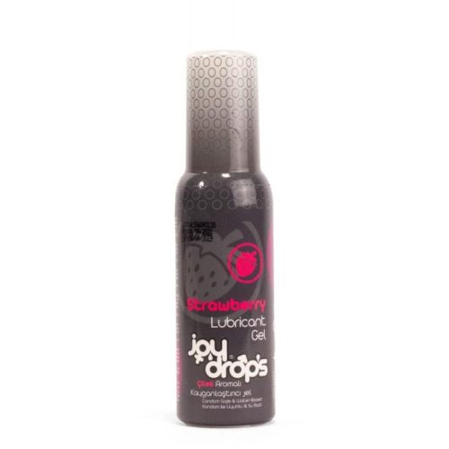 Joydrops Strawberry Lubricant Gel - 100ml - Eper ízű síkosító