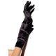 Leg Avenue - Wrist Length Satin Gloves, black, O/S