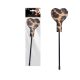 NMC LEOPARD FRENZY HEART SHAPED PADDLE - Leopárd mintájú paskoló