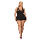 Obsessive - Luvae babydoll 2XL/3XL + tanga