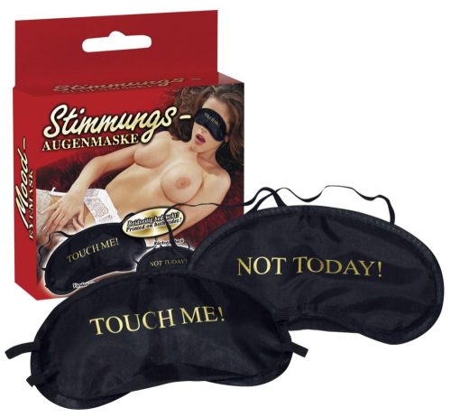 Blindfold - Touch me! Not Today! fekete maszkok - 