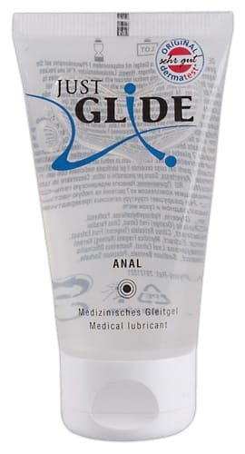 Just Glide Anal 50ml - Vízbázisú anál síkosító érzékenyeknek