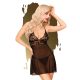 Penthouse - Bedtime story black S/M - Fekete babydoll