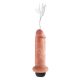 6" Squirting Cock Light - rugalmas dildó spriccelőtartállyal