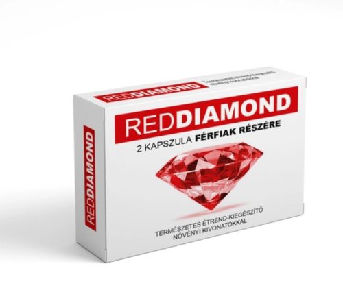 Red Diamond - Étrend-kiegészítő Férfiak részére 2 DB.