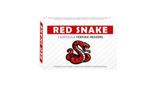 RED SNAKE - Potencianövelő kapszula férfiaknak 2 DB