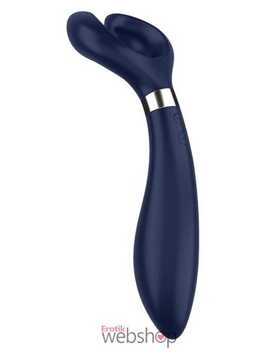 Satisfyer Endless Fun (Blue)- Akku, vízálló, bőrbarát, párvibrátor ( Kék)