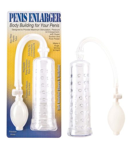 Penis Enlarger Clear - Férfiaknak ajánlott, hímvesszőre helyezendő, henger alakú péniszpumpa