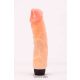 Seven Creations Rubber Pink Vibrator- Bőrszerű, rugalmas anyagú vibrátor