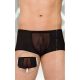 Softline Shorts 4505 - black    M/L- Neccel kombinált fekete boxer alsó