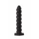 X-Men 7.87" Silicone Butt Plug Black S - Fekete, letapasztható, anál plug