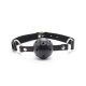  EwToys- Black Ball Gag - Fekete szájpecek